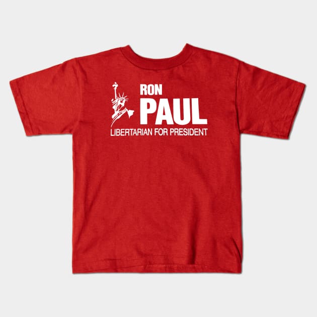 Ron Paul Libertarian for President Kids T-Shirt by The Libertarian Frontier 